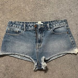 Forever 21 denim shorts